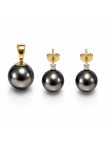 Parure or Hinarau perles de tahiti Moea Perles - 1
