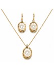 Parure or Hera perles d'Australie Moea Perles - 1