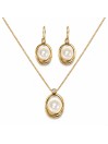 Parure or Hera perles d'Australie Moea Perles - 1