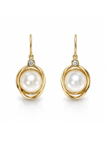 Parure or Hera perles d'Australie Moea Perles - 2