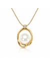 Parure or Hera perles d'Australie