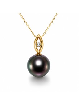 Pendentif en or Vahiti perle de Tahiti Moea Perles - 2