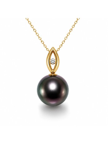Pendentif en or Vahiti perle de Tahiti Moea Perles - 2