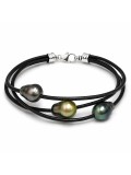 Bracelet 3 perles Ina