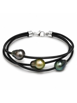 Bracelet 3 perles Ina Moea Perles - 1