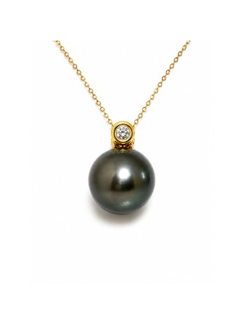 Pendentif en or Raiura Moea Perles - 2