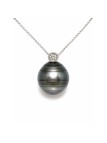Pendentif en or Vairua perle de Tahiti Moea Perles - 1