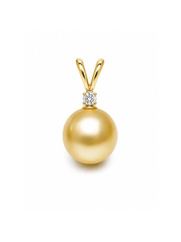 Pendentif en or Vainia Moea Perles - 1