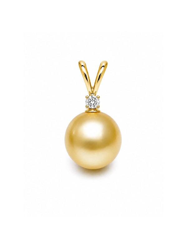 Pendentif en or Vainia Moea Perles - 1