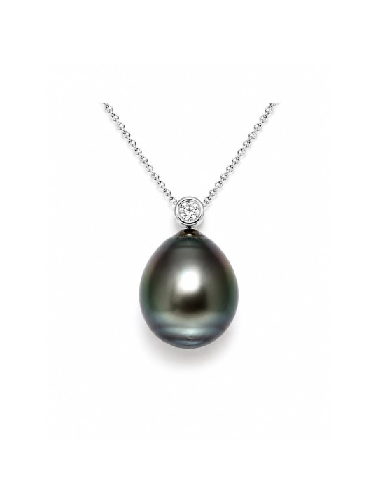 Pendentif en or Tuahine perle de Tahiti Moea Perles - 2