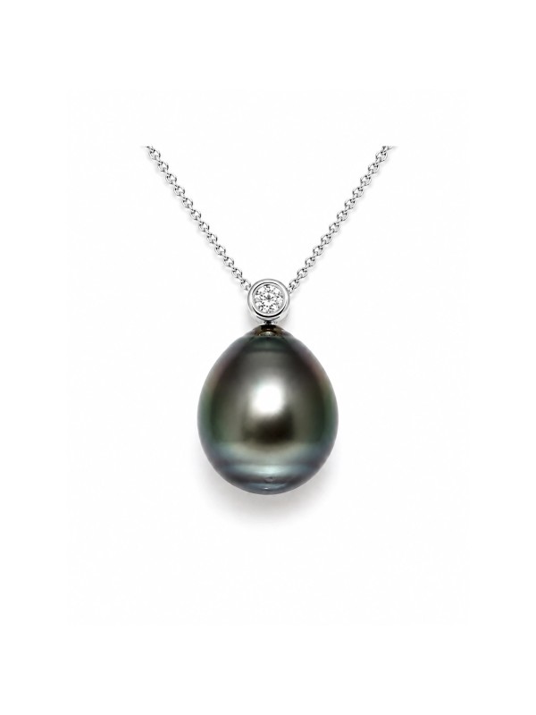 Pendentif en or Tuahine perle de Tahiti Moea Perles - 2