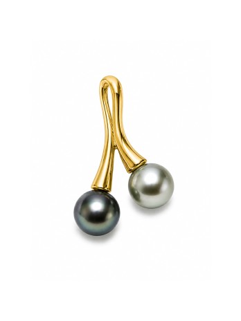 Pendentif en or Tanui perle de Tahiti Moea Perles - 1
