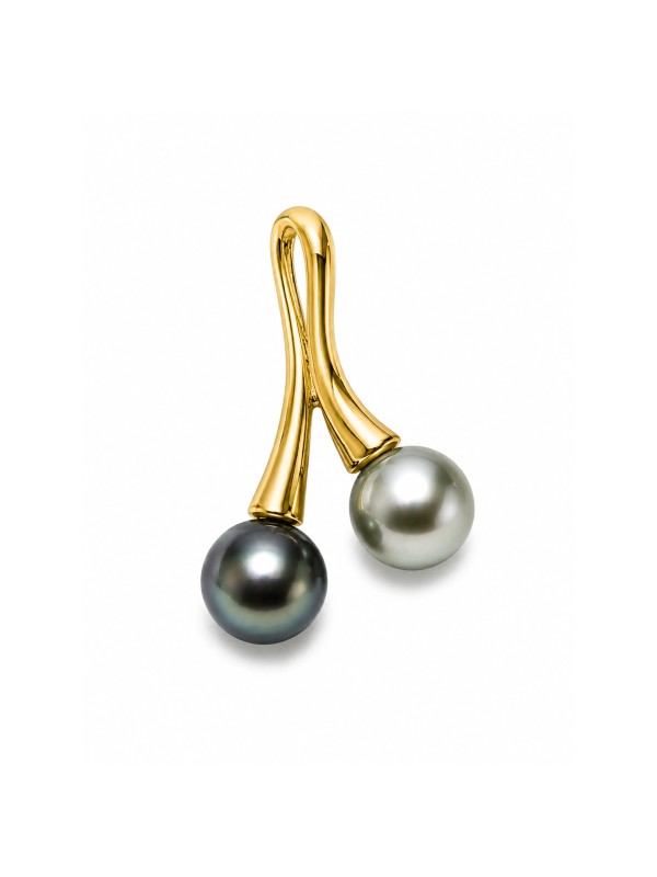 Pendentif en or Tanui perle de Tahiti Moea Perles - 1