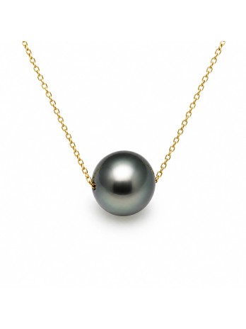 Collier or Miaa 12-13mm perles de tahiti Moea Perles - 1