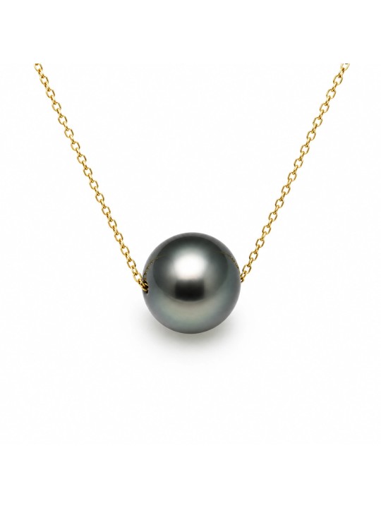 Collier or Miaa 12-13mm perles de tahiti Moea Perles - 1