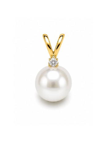 Pendentif en or Paora perle de Tahiti Moea Perles - 1