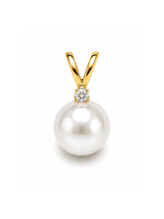 Pendentif en or Paora perle de Tahiti Moea Perles - 1