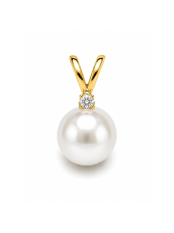 Pendentif en or Paora perle de Tahiti Moea Perles - 1
