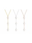 Collier Nui 3 perles japonaises Akoya -1