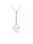 Pendentif or Ter 16mm Moea Perles - 1