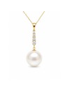 Pendentif or Ter 16mm Moea Perles - 1