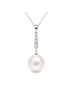 Pendentif or Ter 16mm Moea Perles - 2