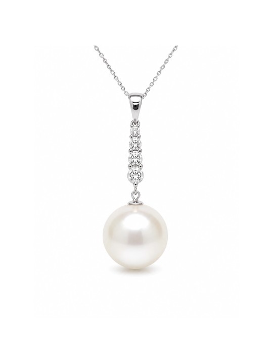 Pendentif or Ter 16mm Moea Perles - 2