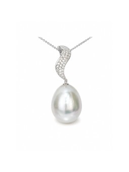 Pendentif or Ter 16mm Moea Perles - 1