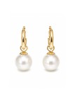 Boucles d'oreilles créoles Faanui Moea Perles - 1