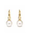 Boucles d'oreilles créoles Faanui Moea Perles - 1