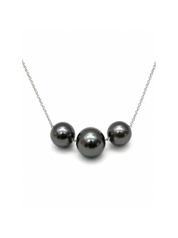 Collier Mia 3 perles de tahiti Moea Perles - 1