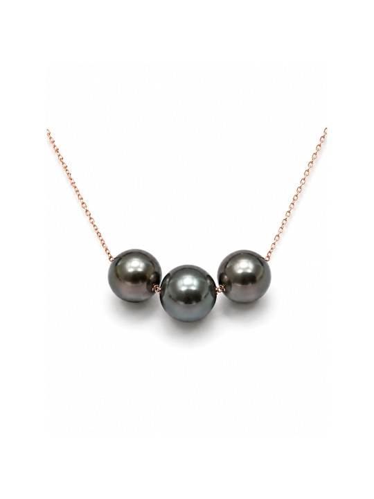Collier Mia 3 perles de tahiti Moea Perles - 3