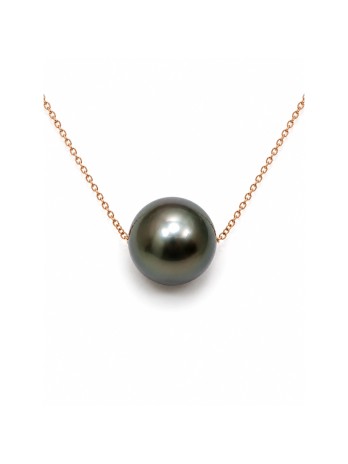 Collier or Myaa 12-13mm perles de tahiti Moea Perles - 1