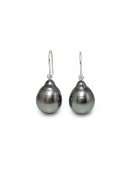 Boucles d'oreilles Pahi perle de Tahiti Moea Perles - 1