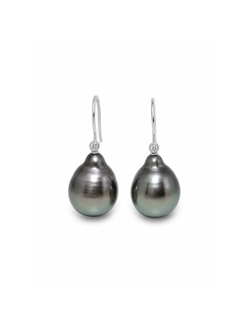 Boucles d'oreilles Pahi perle de Tahiti Moea Perles - 1