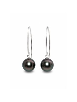 Boucles d'oreilles Pia perle de Tahiti Moea Perles - 1