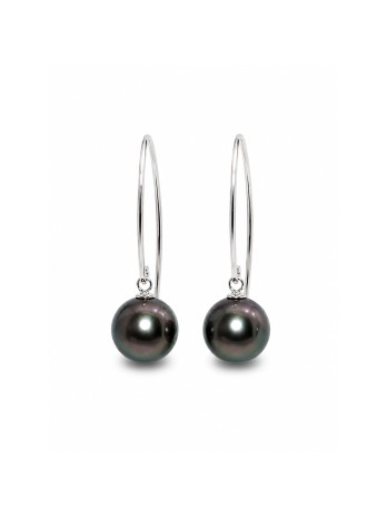 Boucles d'oreilles Pia perle de Tahiti Moea Perles - 1