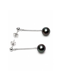 Boucles d'oreilles Moana perle de Tahiti Moea Perles - 2