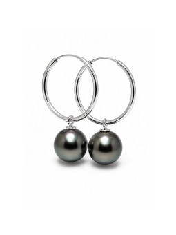 Boucles d'oreilles Oriah perle de Tahiti Moea Perles - 1