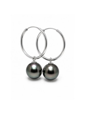 Boucles d'oreilles Oriah perle de Tahiti Moea Perles - 1