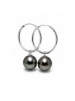 Boucles d'oreilles Oriah perle de Tahiti Moea Perles - 1