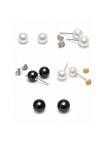 Boucles d'oreilles Avera perles Akoya AAA Moea Perles - 6