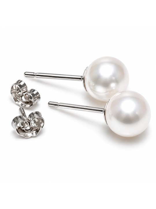 Boucles d'oreilles Avera perles Akoya AAA Moea Perles - 2