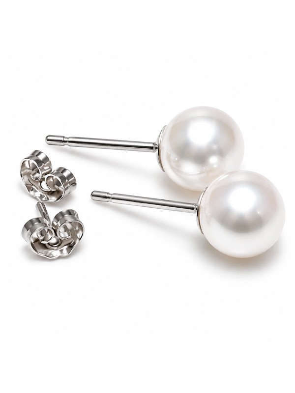 Boucles d'oreilles Avera perles Akoya AAA Moea Perles - 2