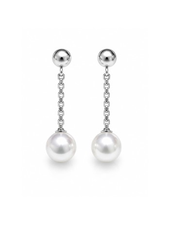 Boucles d'oreilles Akoya Hou Moea Perles - 1