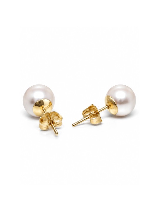 Boucles d'oreilles Ave perles Akoya AAA Moea Perles - 3