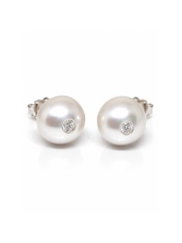Boucles d'oreilles Ave perles Akoya AAA Moea Perles - 2