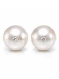 Boucles d'oreilles Ave perles Akoya AAA