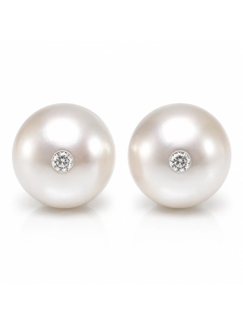 Boucles d'oreilles Ave perles Akoya AAA Moea Perles - 1