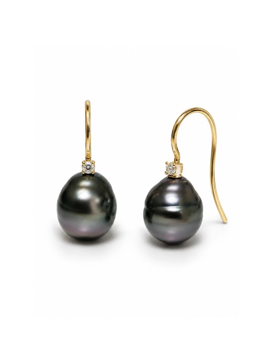 Boucles d'oreilles Ainua Moea Perles - 1